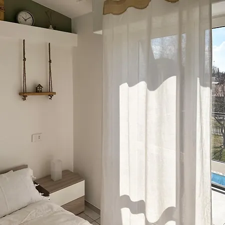 Aquavista - Panoramic Lakefront Penthouses With Pool Lejlighed Castelletto sopra Ticino