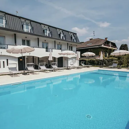 Aquavista - Panoramic Lakefront Penthouses With Pool Lejlighed Castelletto sopra Ticino